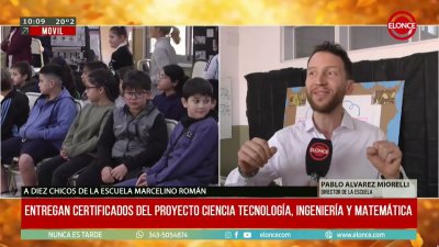 Alumnos de Paran&aacute; recibieron certificados tras participar en un proyecto de prevenci&oacute;n del dengue